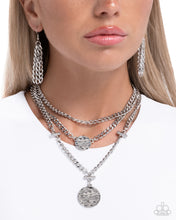 Load image into Gallery viewer, Generously Grungy Silver Necklace