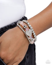 Load image into Gallery viewer, Heartfelt Heiress Pink Bracelet