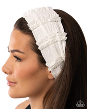 Load image into Gallery viewer, Soft Statement White Head Band