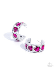 Load image into Gallery viewer, Heartfelt Homage Pink Earrings