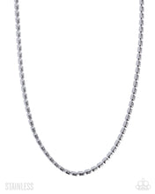 Load image into Gallery viewer, Limitless Leverage Men’s Silver Necklace