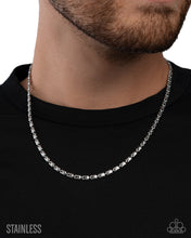 Load image into Gallery viewer, Limitless Leverage Men’s Silver Necklace