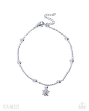 Load image into Gallery viewer, Turtle Timbre Silver Anklet