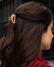 Load image into Gallery viewer, Directorial Delight Gold Hair Claw