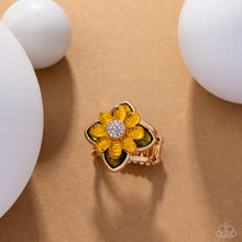 Load image into Gallery viewer, Wildflower Weekday Yellow Ring