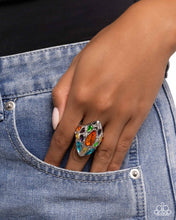 Load image into Gallery viewer, Treasured Tapestry Orange Ring