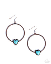 Load image into Gallery viewer, Naturally Nurturing Copper Earrings