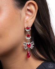 Load image into Gallery viewer, Millennial Malibu Red Post Earrings