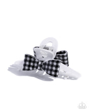 Load image into Gallery viewer, Houndstooth Hallmark White Hair Claw