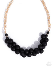 Load image into Gallery viewer, Clustered Court Black Necklace