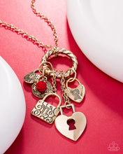 Load image into Gallery viewer, Leisure Locks Red Necklace