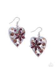 Load image into Gallery viewer, Feminine Freestyle Purple Earrings