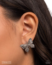 Load image into Gallery viewer, Soaring Sensation Silver Post Earrings