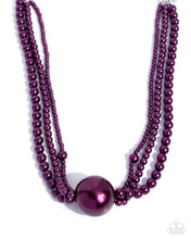 Load image into Gallery viewer, Polished Professional Purple Necklace