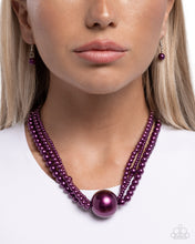 Load image into Gallery viewer, Polished Professional Purple Necklace