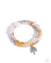 Load image into Gallery viewer, Capricious Collision Pink Coil Bracelet
