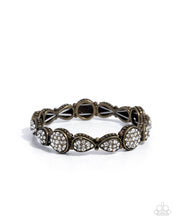 Load image into Gallery viewer, Self-Assured Shimmer Brass Bracelet