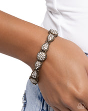Load image into Gallery viewer, Self-Assured Shimmer Brass Bracelet
