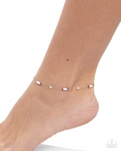 Load image into Gallery viewer, Delightfully Delicate White Anklet