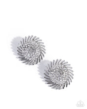 Load image into Gallery viewer, Strategic Shimmer White Post Earrings