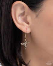 Load image into Gallery viewer, Hummingbird History Blue Necklace
