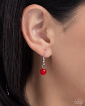 Load image into Gallery viewer, Heartfelt Hummingbird Red Necklace