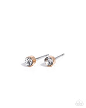 Load image into Gallery viewer, Silent Shimmer Gold Post Earrings