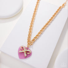 Load image into Gallery viewer, Coquette Cameo Pink Necklace