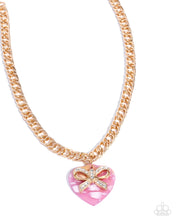 Load image into Gallery viewer, Coquette Cameo Pink Necklace