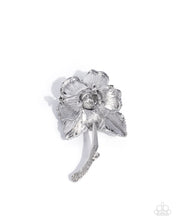 Load image into Gallery viewer, Refulgent Rose Silver Brooch