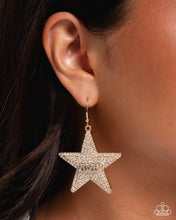 Load image into Gallery viewer, Celebratory Character Gold Earrings