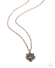 Load image into Gallery viewer, Tiger Timeline Men’s Gold Necklace