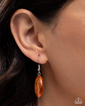 Load image into Gallery viewer, Cloudy Charisma Orange Necklace