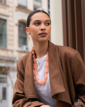Load image into Gallery viewer, Cloudy Charisma Orange Necklace
