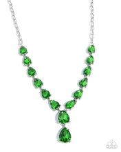 Load image into Gallery viewer, Gratifying Gems Green Necklace