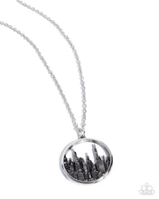 Load image into Gallery viewer, Sharp Skyscrapers Silver Necklace
