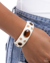 Load image into Gallery viewer, Ornate Occasion Brown Bracelet