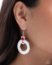 Load image into Gallery viewer, Dedicated Delight Red Earrings