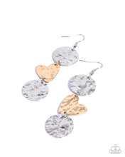 Load image into Gallery viewer, Hammered Haze Multi Earrings