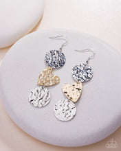 Load image into Gallery viewer, Hammered Haze Multi Earrings