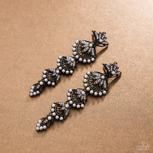Load image into Gallery viewer, Ornate Optimism Brass Earrings