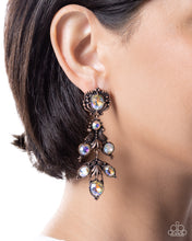 Load image into Gallery viewer, Ornate Obligato Copper Earrings