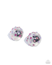Load image into Gallery viewer, Celebratory Chic Pink Post Earrings