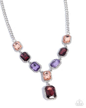 Load image into Gallery viewer, Chic Collision Purple Necklace