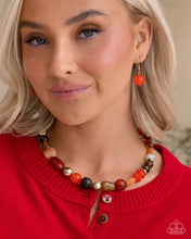 Load image into Gallery viewer, Modular Malibu Orange Necklace