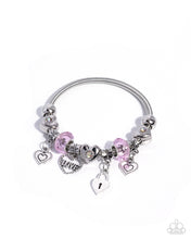 Load image into Gallery viewer, Cascading Cupid Pink Bracelet