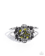 Load image into Gallery viewer, Springtime Sparrow Yellow Hinged Bracelet