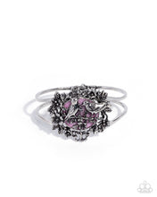 Load image into Gallery viewer, Springtime Sparrow Pink Hinged Bracelet