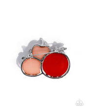 Load image into Gallery viewer, Pumpkin Pattern White Brooch