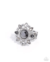 Load image into Gallery viewer, Glittery Gamble  Silver Ring
